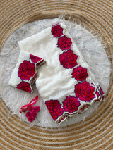 Designer embroidery saree