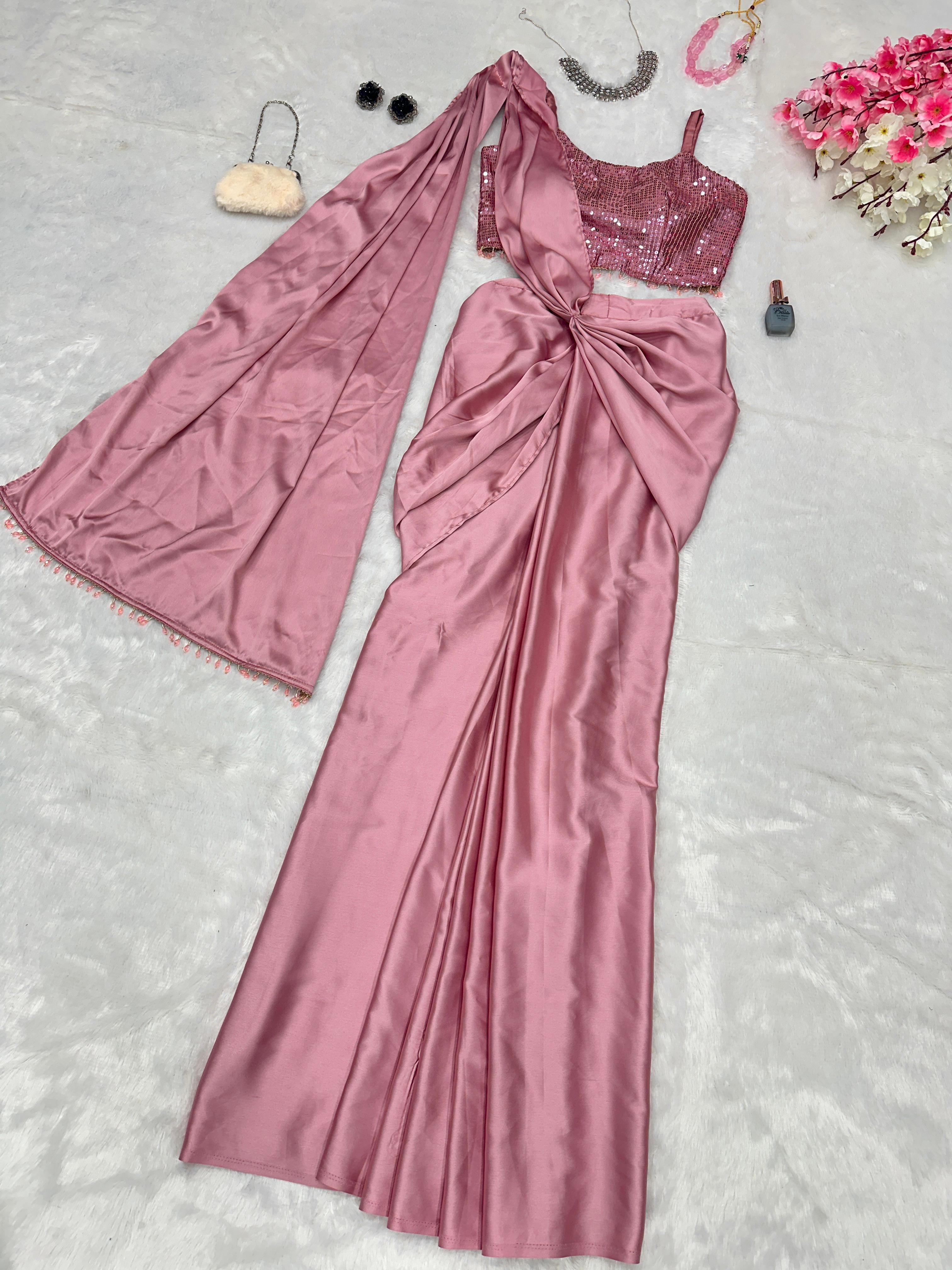 1 Minute saree premium mysore silk saree