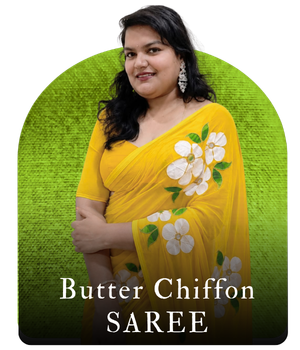Butter Chiffon Sarees