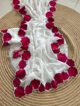 Space silk crushed silk