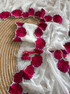 Space silk crushed silk