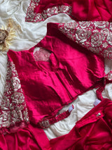 1 Minute Saree Ready To Wear - Space Silk
