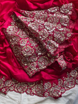 1 Minute Saree Ready To Wear - Space Silk