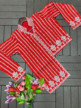 1 Minute Saree - Blooming Rangoli