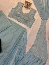 1 Minute Ready To Wear Saree - Rangoli Silk