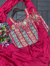 1 Minute Saree - Heavy Crep