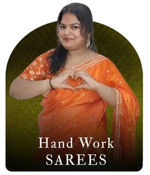 Hand Work Saree