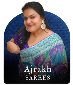 Ajrakh Sarees