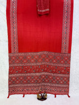 AJRAKH MIRROR saree new design