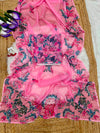 Tabby silk with digital theamwith real mirror work&nbsp;