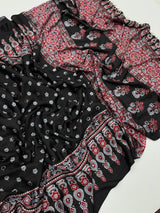 AJRAKH MIRROR saree with 1500 mirrors all over saree