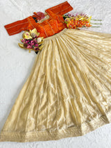 New Launching Top Trending & Most Selling Fully Stitched Space Silk With Beautiful Sequins Embroidery Work