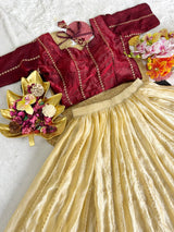 New Launching Top Trending & Most Selling Fully Stitched Space Silk With Beautiful Sequins Embroidery Work