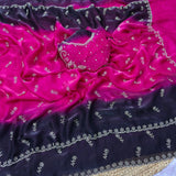Space silk sarees