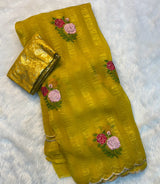 Sufi crush saree