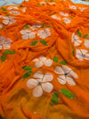 Chiffon Brush Print Saree