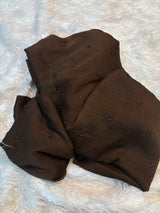 Trending Coffee beads Saree