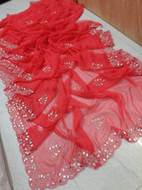 Premium Georgette Saree