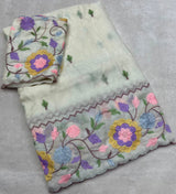 Space silk Embroidery