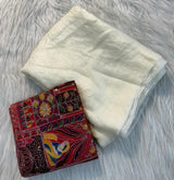 Space silk satin