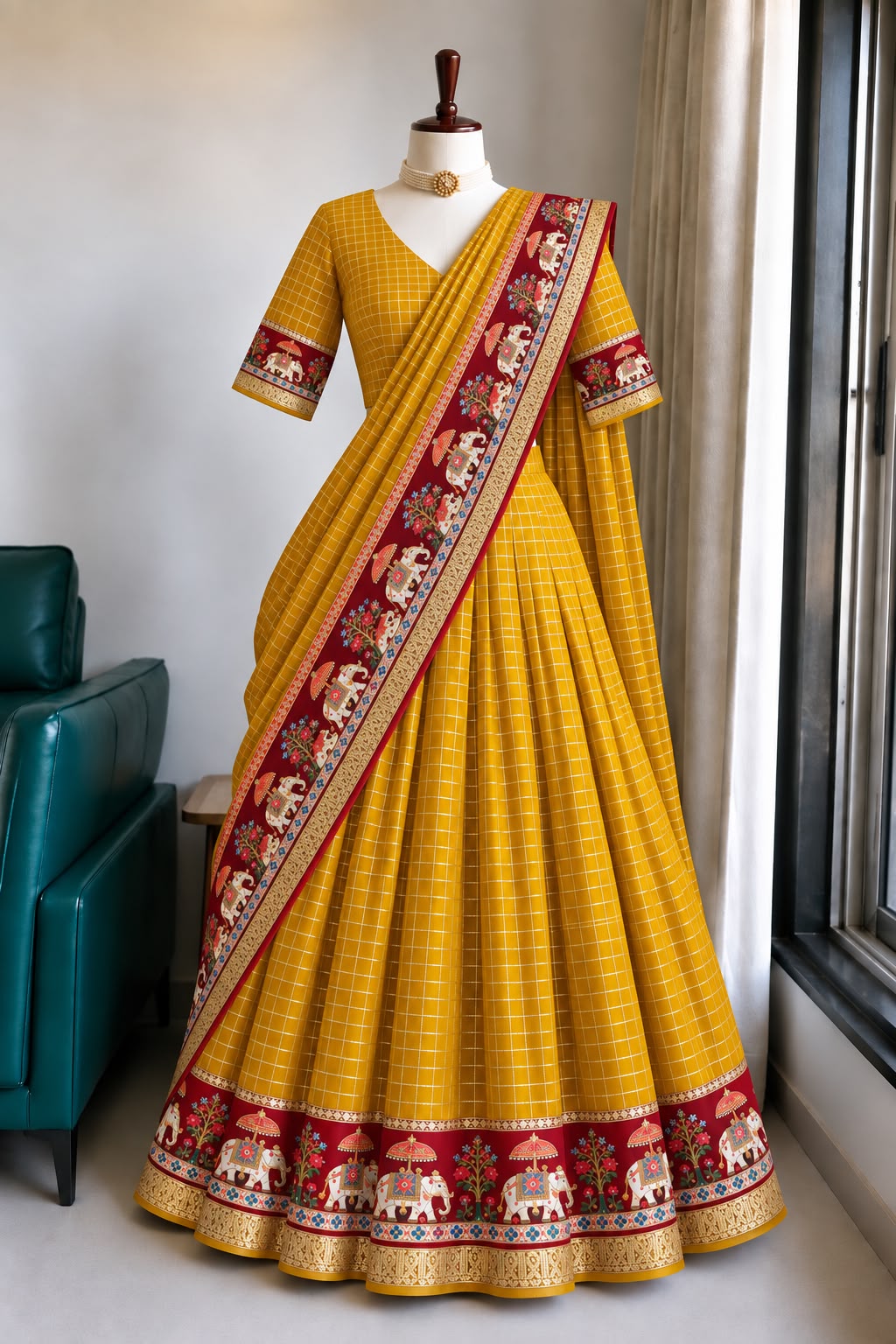 Viscouse georgette lehenga