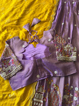 Viscose tissue with beads work