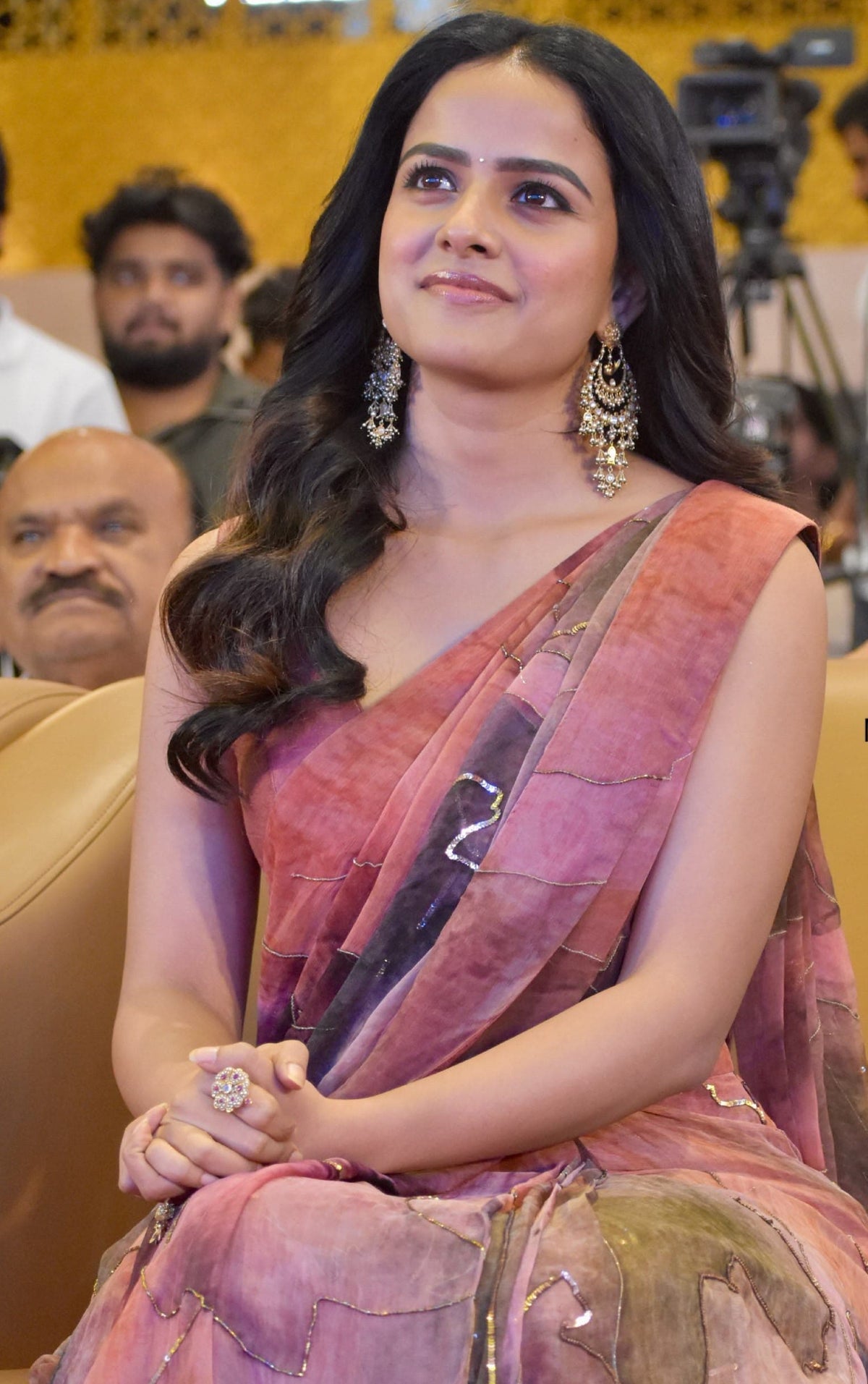 Tabby silk saree