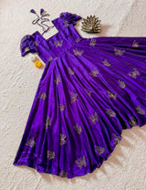 Ranngoli silk Gown