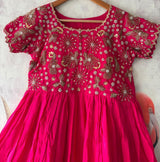 Maggam Work Gown