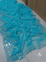 Premium Georgette Saree