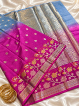 Banarasi viscose silk saree