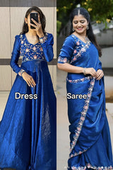 Premium Space Silk Gown