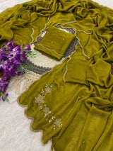 Ranngoli crushed sarees