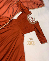 Handwork Gown with Dupatta