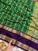 Banarasi katan saree