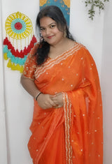 Space silk 3 Line sarees