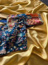 Soft viscose tissue saree