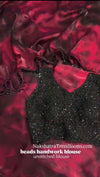 Space silk blood Red