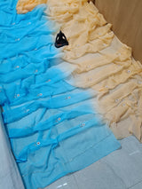 Himaja InspiredButter chiffon saree