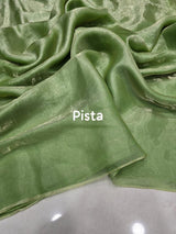 Space silk sattin sarees