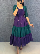 Multi Colour Gown