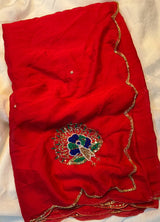Rangolii Crushed saree