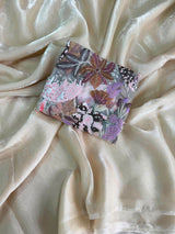 Space silk sattin with imported blouse