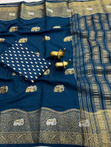 Pure viscouse silk