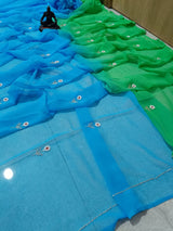 Himaja InspiredButter chiffon saree