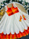 Kerala Sunrise Bloom Kids Lehenga