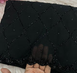 Georgette Hand work saree