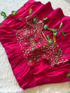 Maggam Work Gown