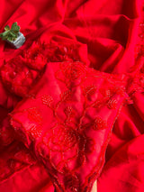 Georgette handwork sarees
