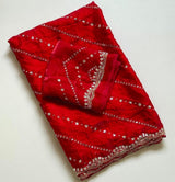 Space silk satin sarees